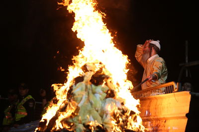 הדלקה במירון שנה שעברה