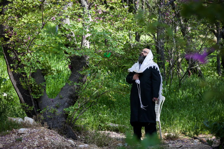 תפילה בקבר בניהו בן יהוידע
