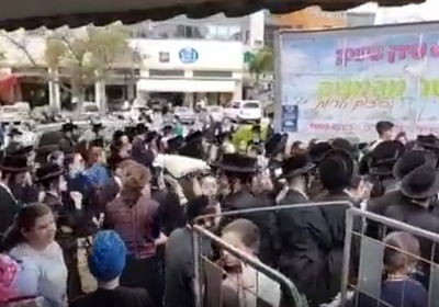 תור לביצים בבית שמש, בערב פסח