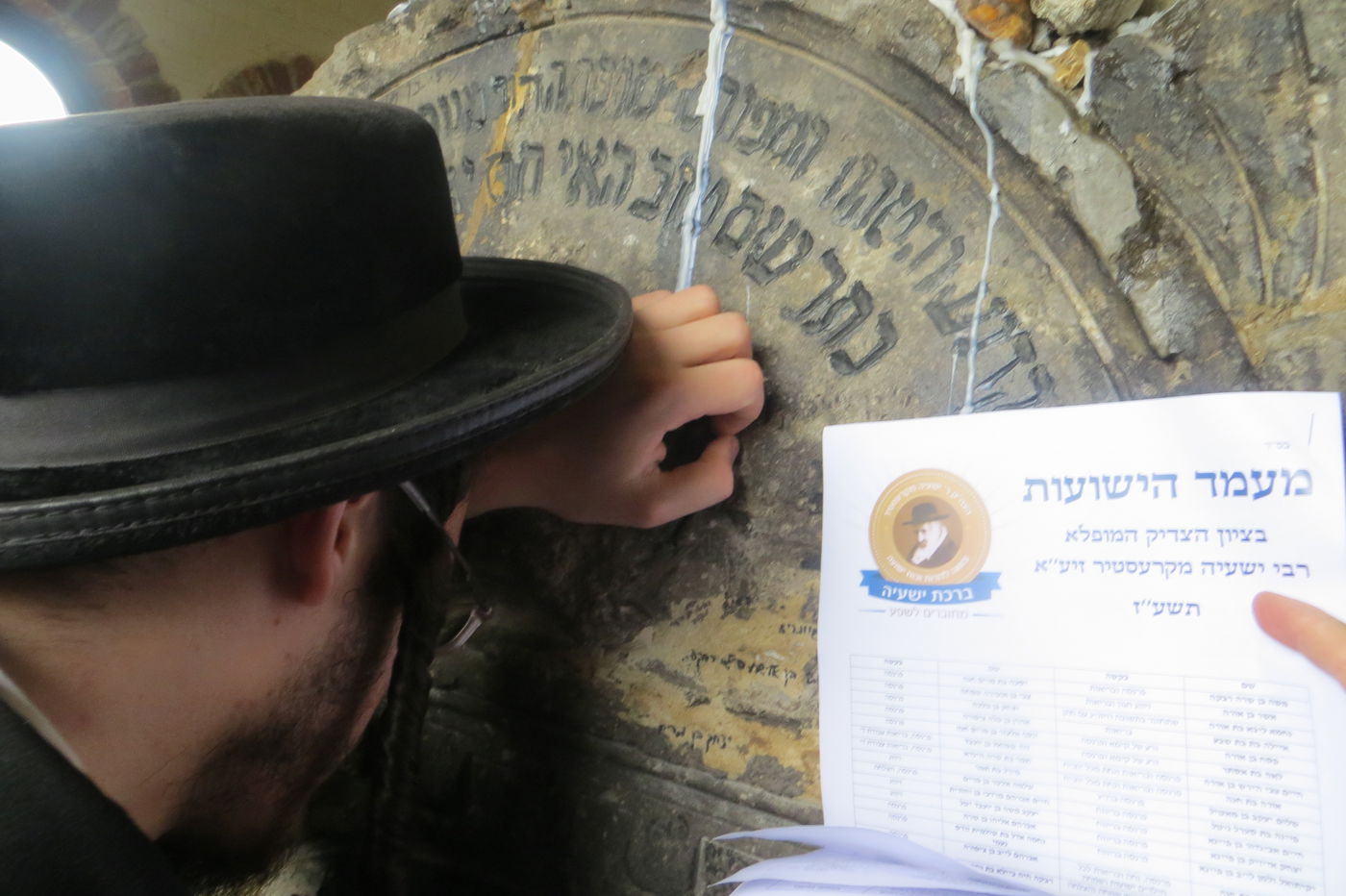 הכרעתו  הדרמטית של המקובל לקראת הילולת הקרעסטירער