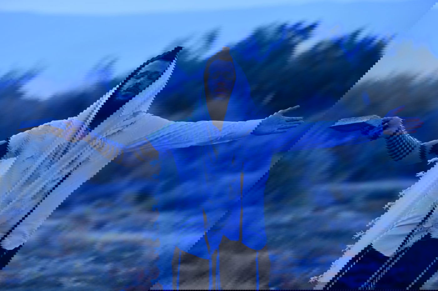 מרהיב: הזריחה בחוף קליה בים המלח • תיעוד