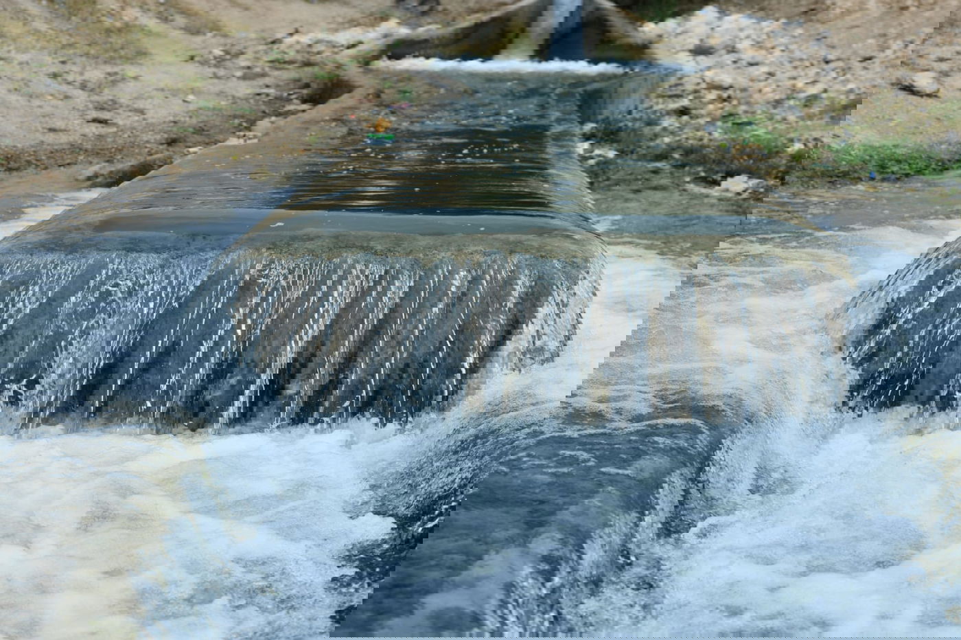 "איזו זרימה": צפו במפלי העוג'ה במבואות יריחו