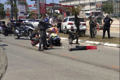 זירת הפיגוע