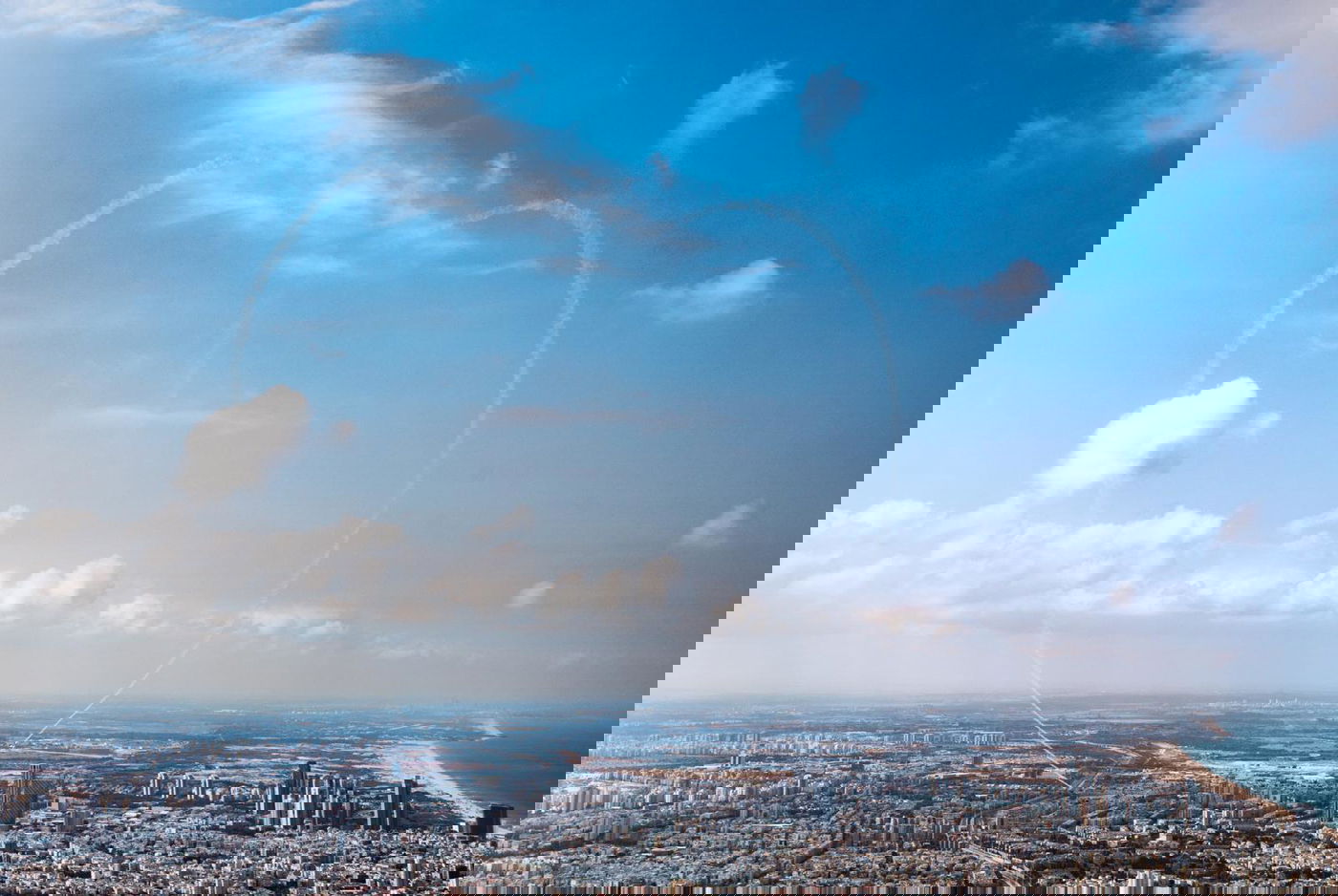 תיעוד: מטס חיל האוויר מעל בתי החולים