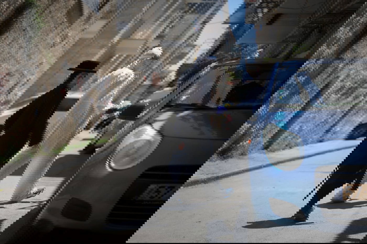 צוות מד"א ערך בדיקות במאה שערים ויצא בשלום