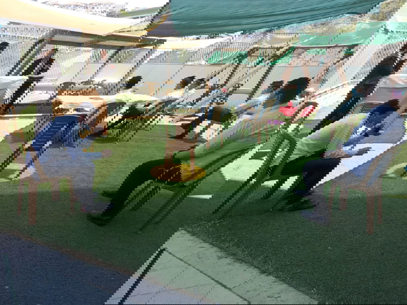 ר"מ הישיבה הגיע למסור שיעור לבחורי הישיבה