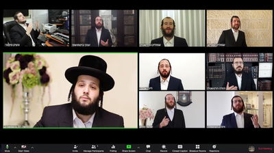 משה דוד ווייסמאנדל ומקהלת נשמה בקליפ