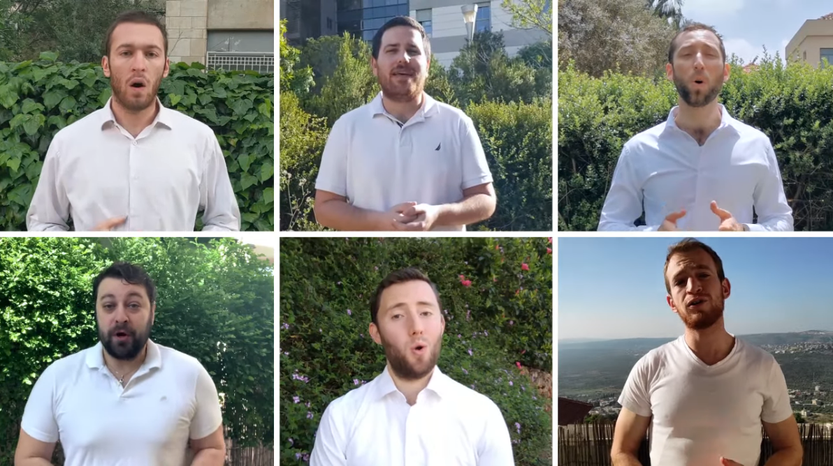 'כיפה לייב' בביצוע ווקאלי לשיר הקורונה של חנן בן ארי