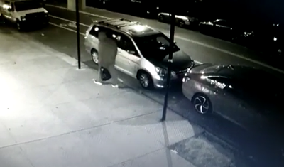 גל של פריצות לרכבים בקראון הייטס • צפו