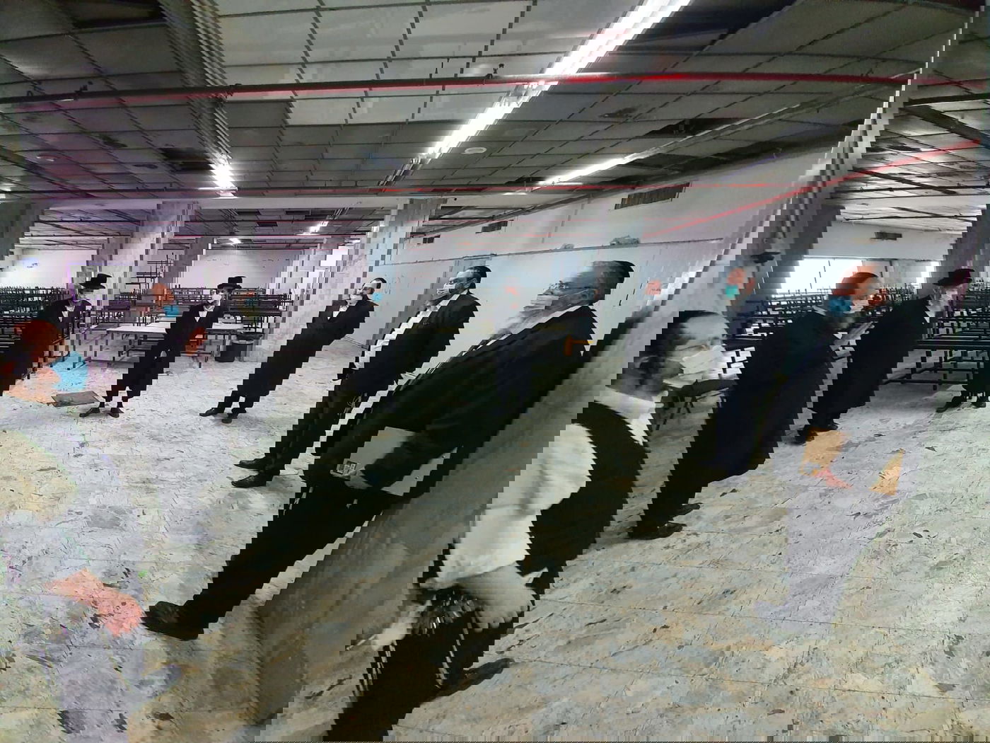 'מתווה הקפסולות': נציגי משרד הבריאות ביקרו בויז'ניץ