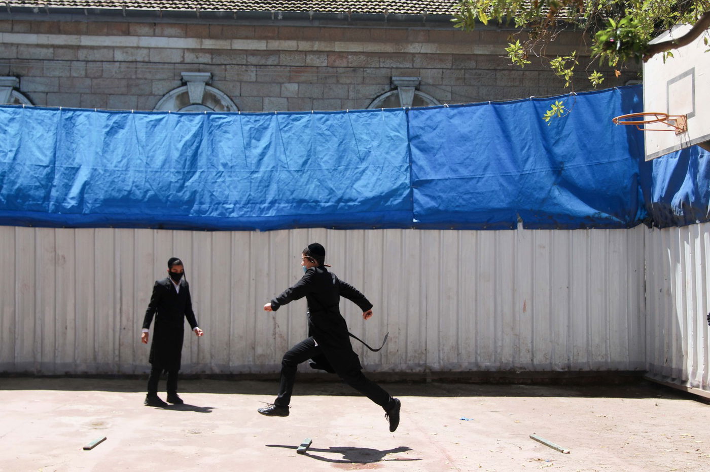 כך נראה חיידר בימי קורונה • גלריה מיוחדת