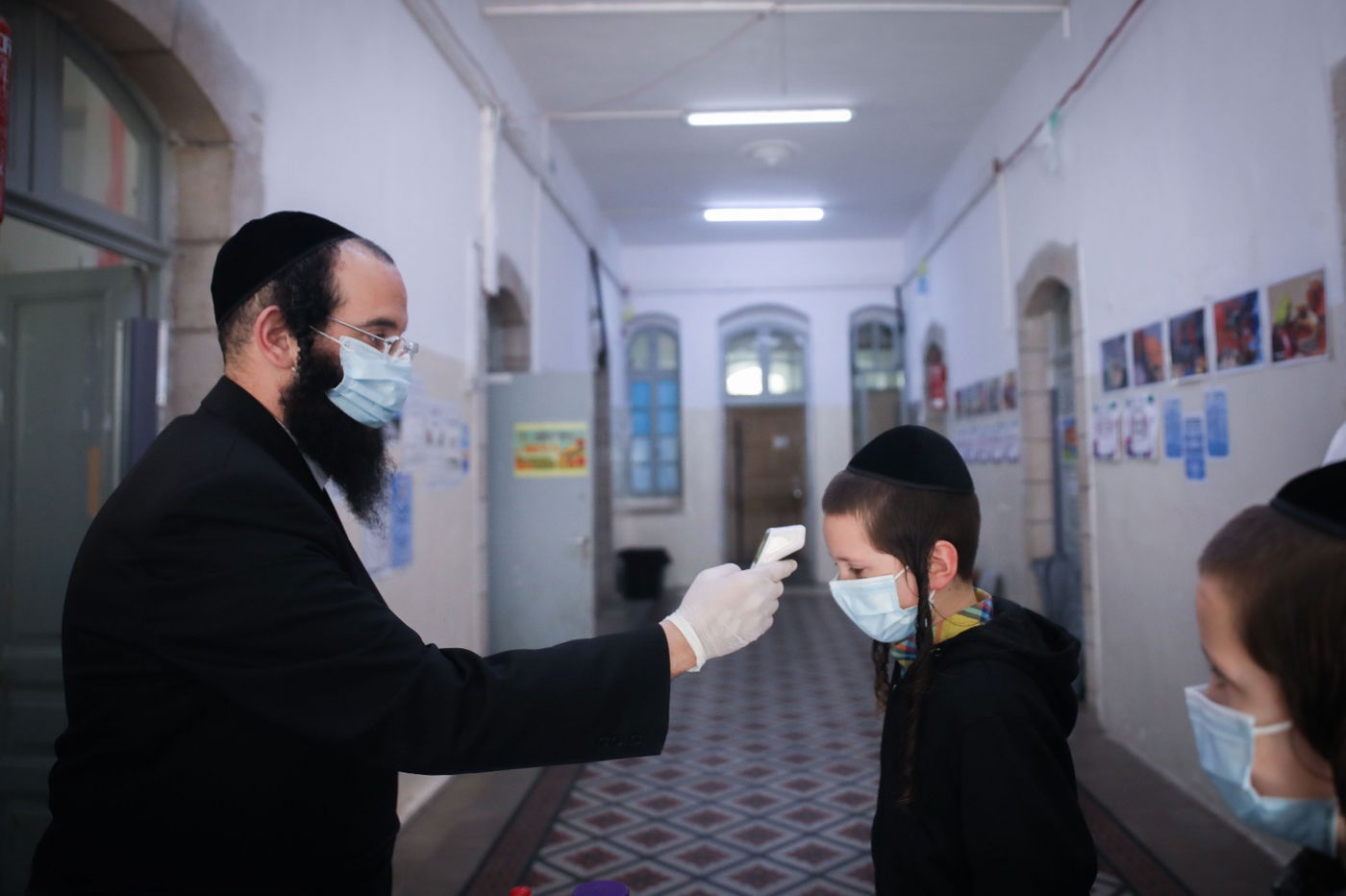 כך נראה חיידר בימי קורונה • גלריה מיוחדת