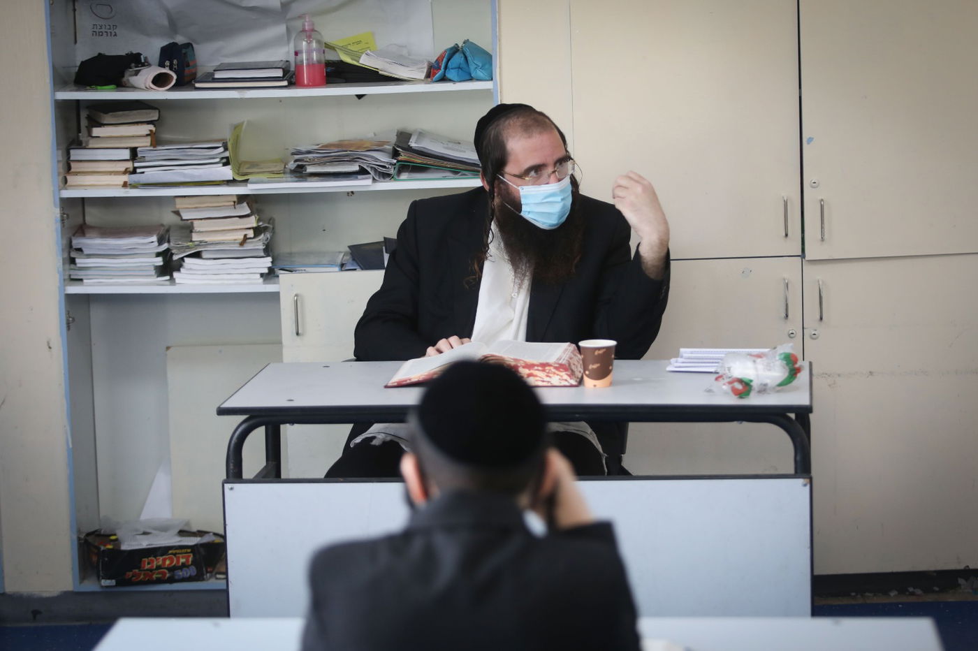 כך נראה חיידר בימי קורונה • גלריה מיוחדת
