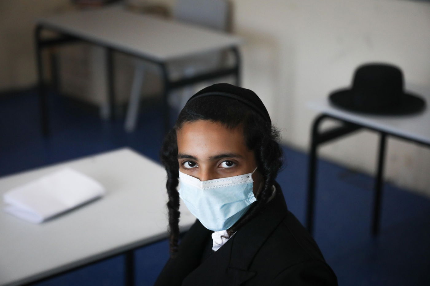 כך נראה חיידר בימי קורונה • גלריה מיוחדת