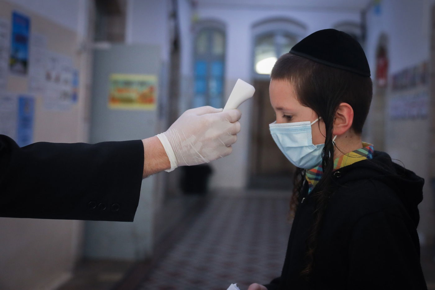 כך נראה חיידר בימי קורונה • גלריה מיוחדת