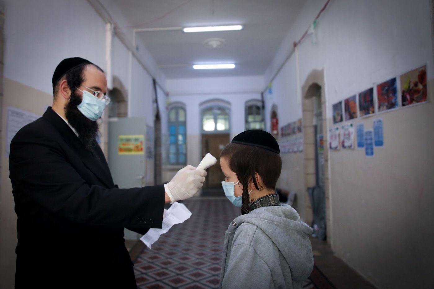 כך נראה חיידר בימי קורונה • גלריה מיוחדת