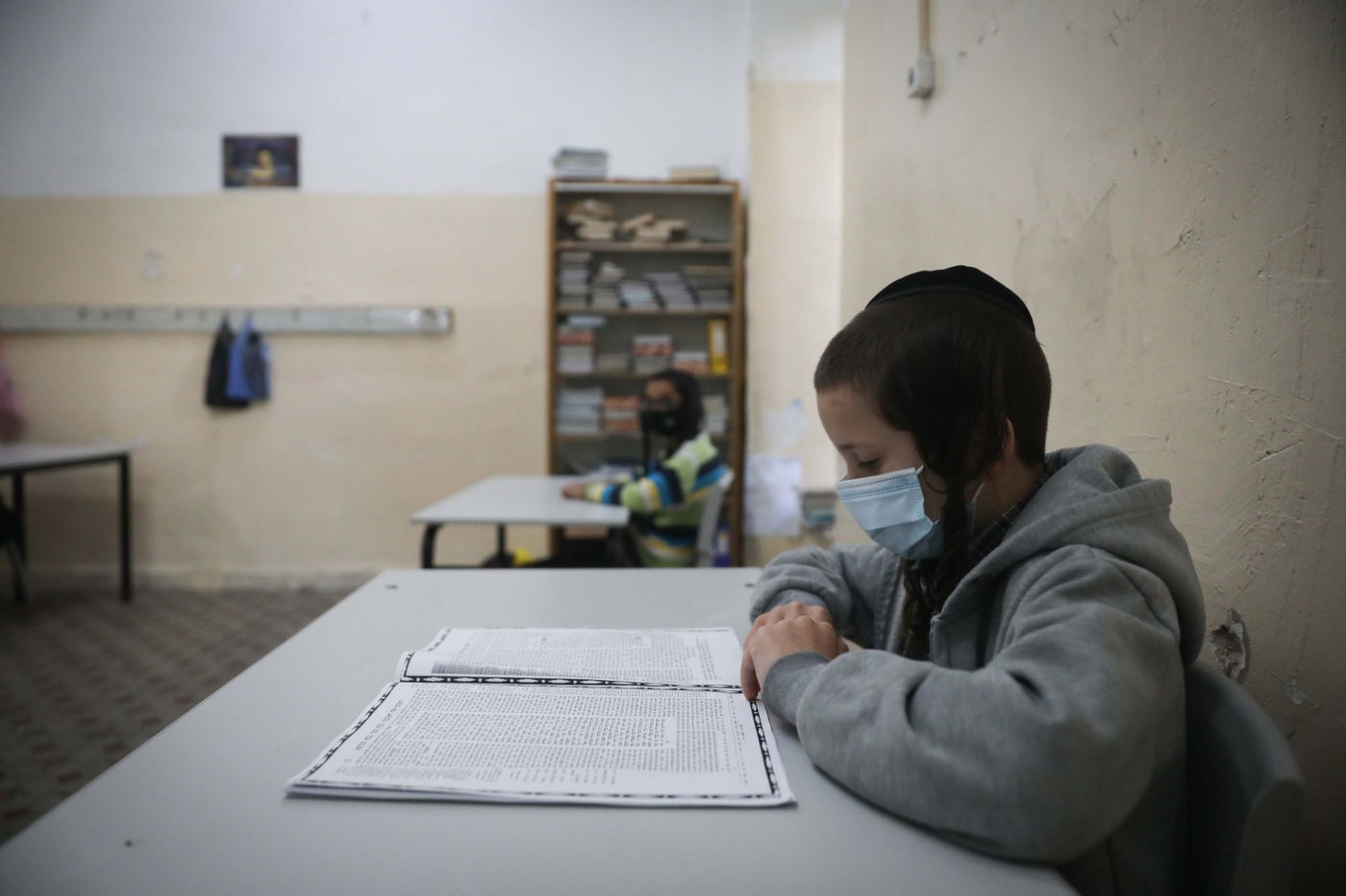 כך נראה חיידר בימי קורונה • גלריה מיוחדת