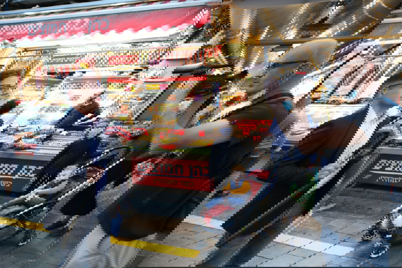 חוזרים לשגרה גם בשוק מחנה יהודה • גלריה