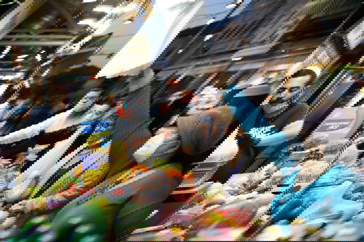 חוזרים לשגרה גם בשוק מחנה יהודה • גלריה