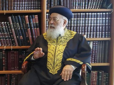 הראשל"צ הגר"ש עמאר על הגר"א בקשי דורון: "שר הצבא נפל בשעת המלחמה"