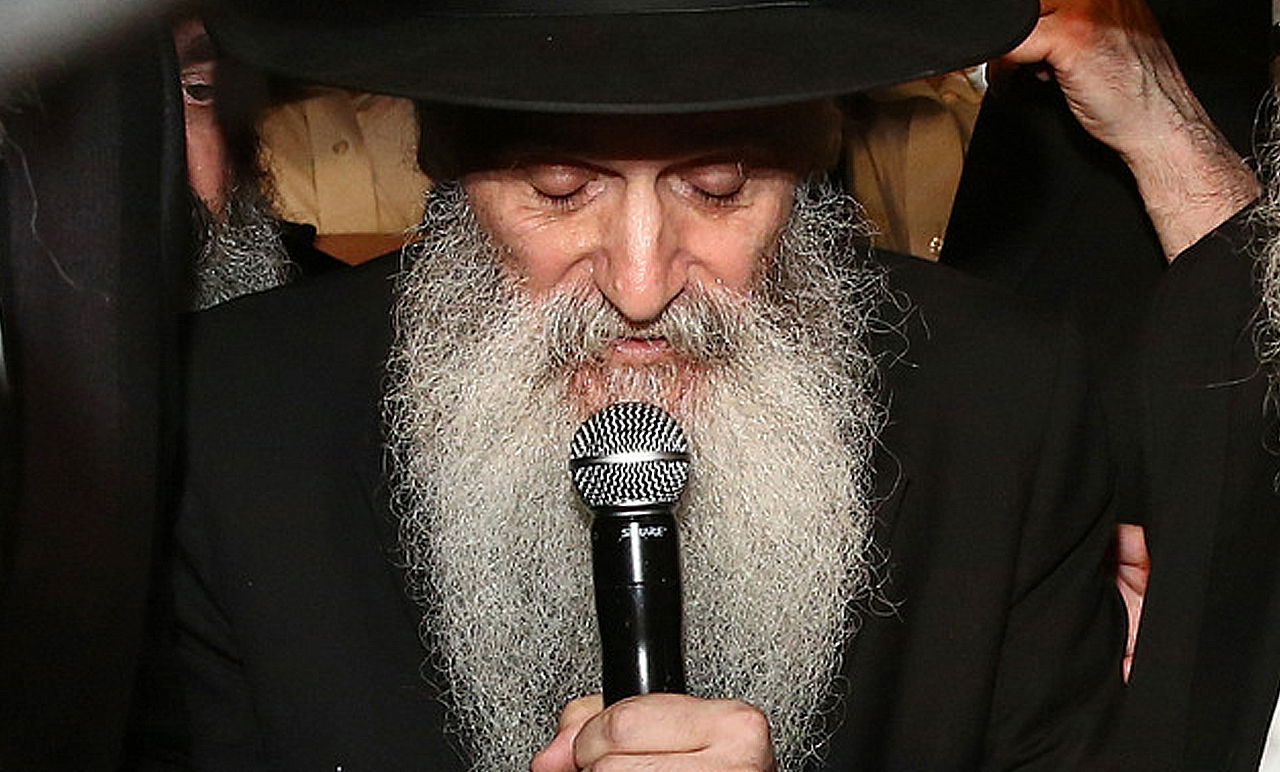 האדמו"ר רבי דוד אבוחצירא ישוב לקבל קהל? "לא נכון"