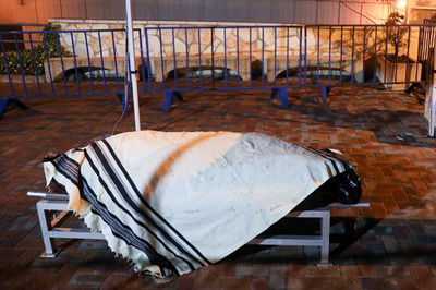 הלווית הנפטר הראשון מקורונה