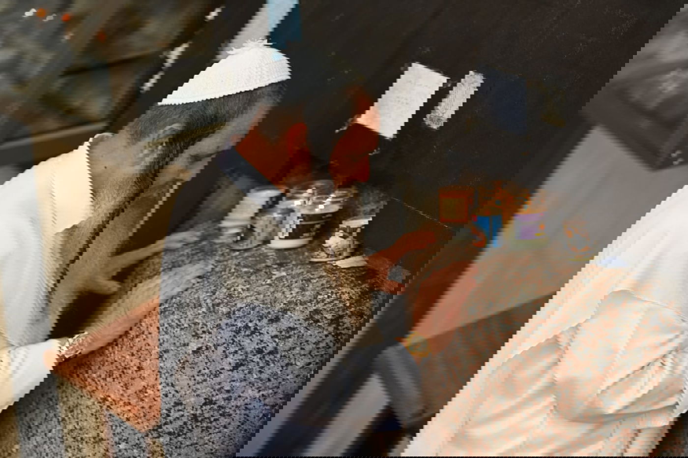 במתכונת מצומצמת: הגר"ש ארוש אצל 'רבי מאיר בעל הנס'