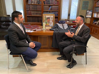 ראש לשכת הראש"ל בראיון מהחדר המיותם