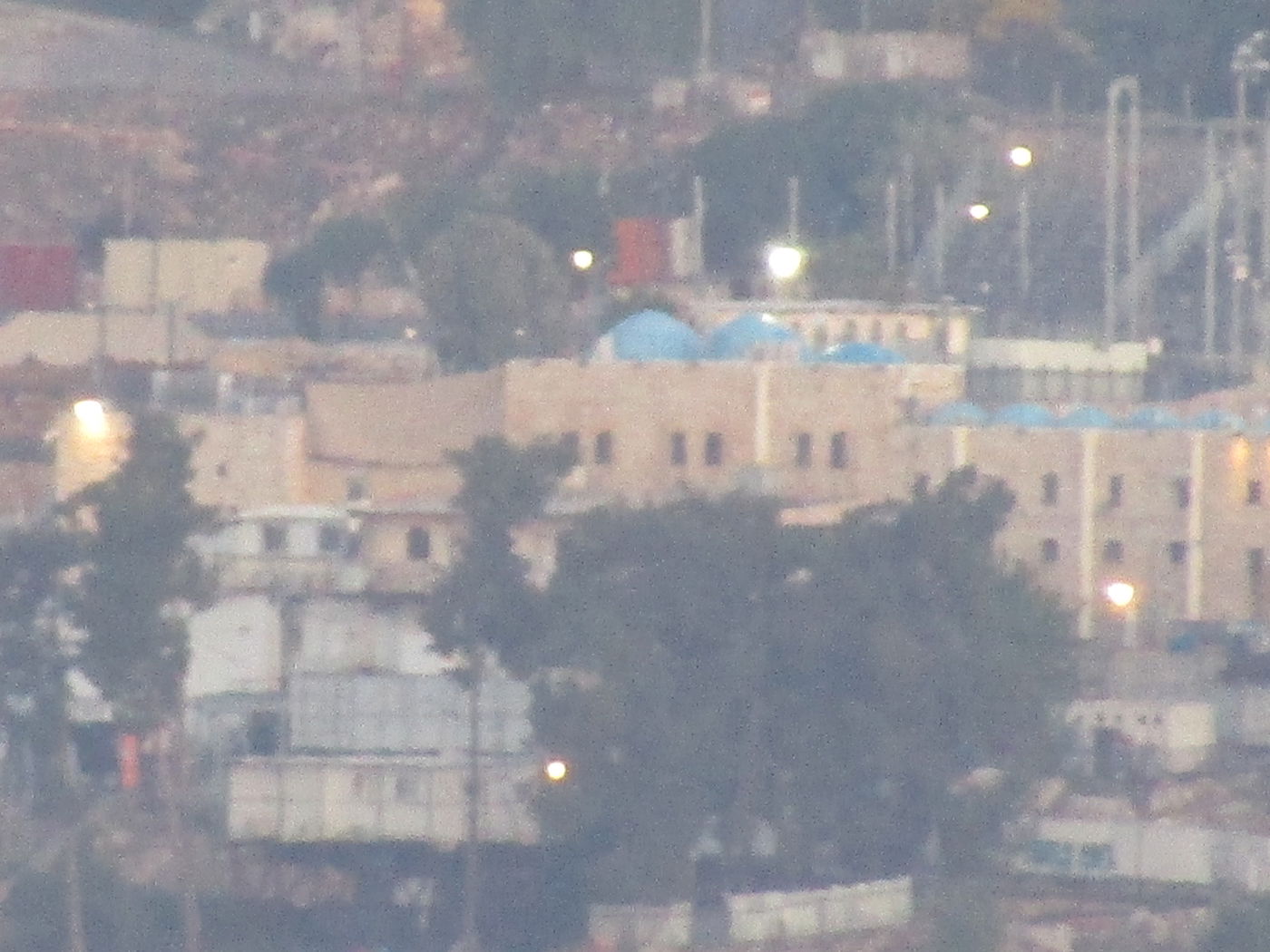 כך נראה הבוקר הר מירון - מהעיר צפת • צפו