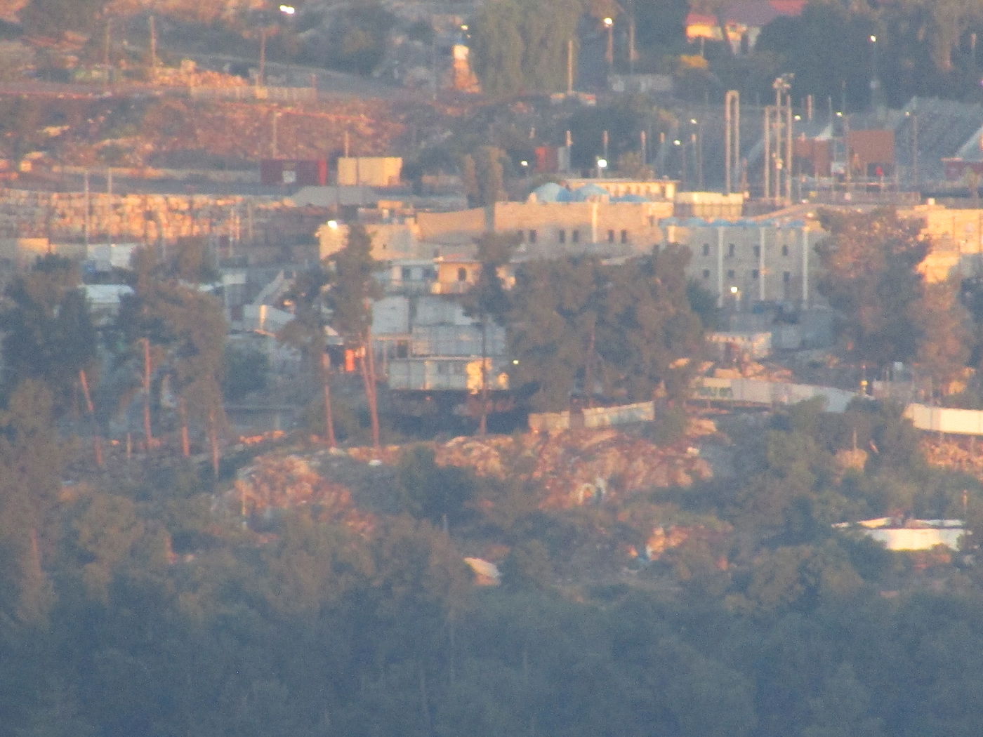 כך נראה הבוקר הר מירון - מהעיר צפת • צפו