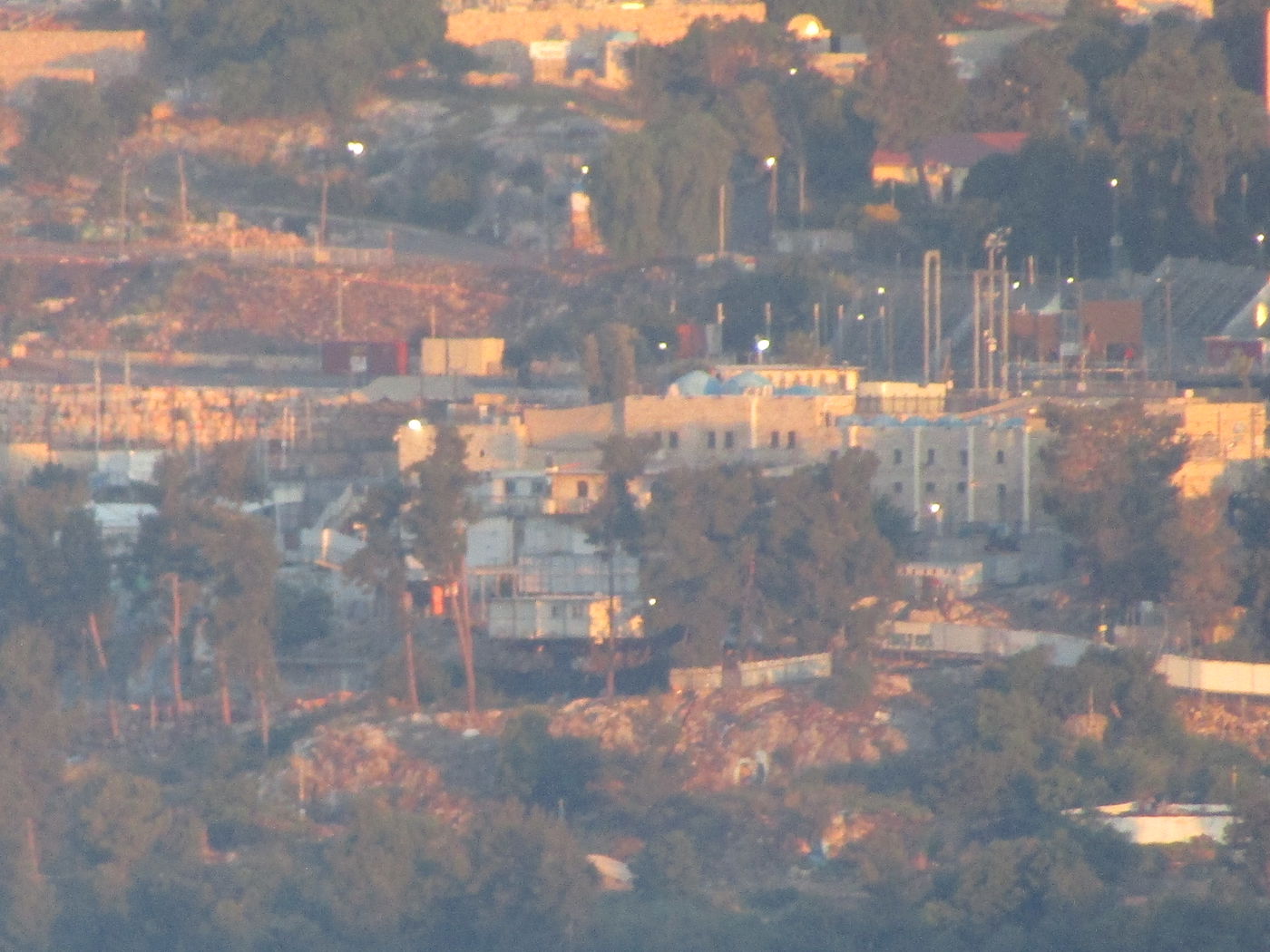 כך נראה הבוקר הר מירון - מהעיר צפת • צפו