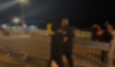 תימהוני ניסה לחדור לציון; וסולק ע"י השוטר