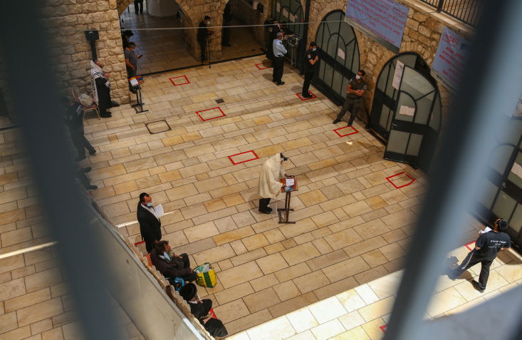 קבר רשב"י, שומם