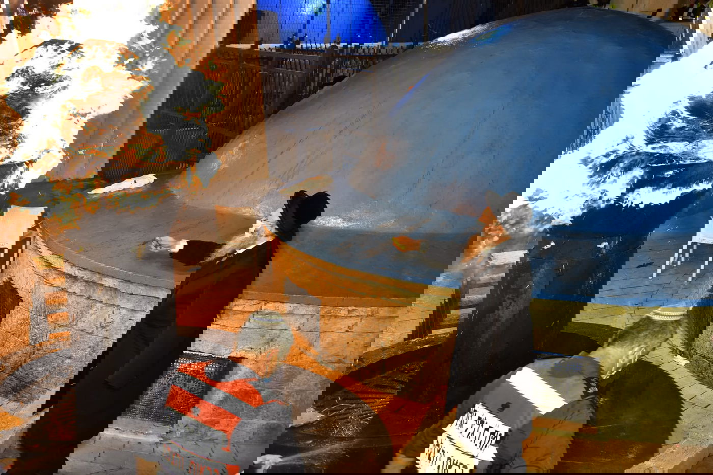 ההדלקה של האדמו"ר מבאיאן במירון • צפו