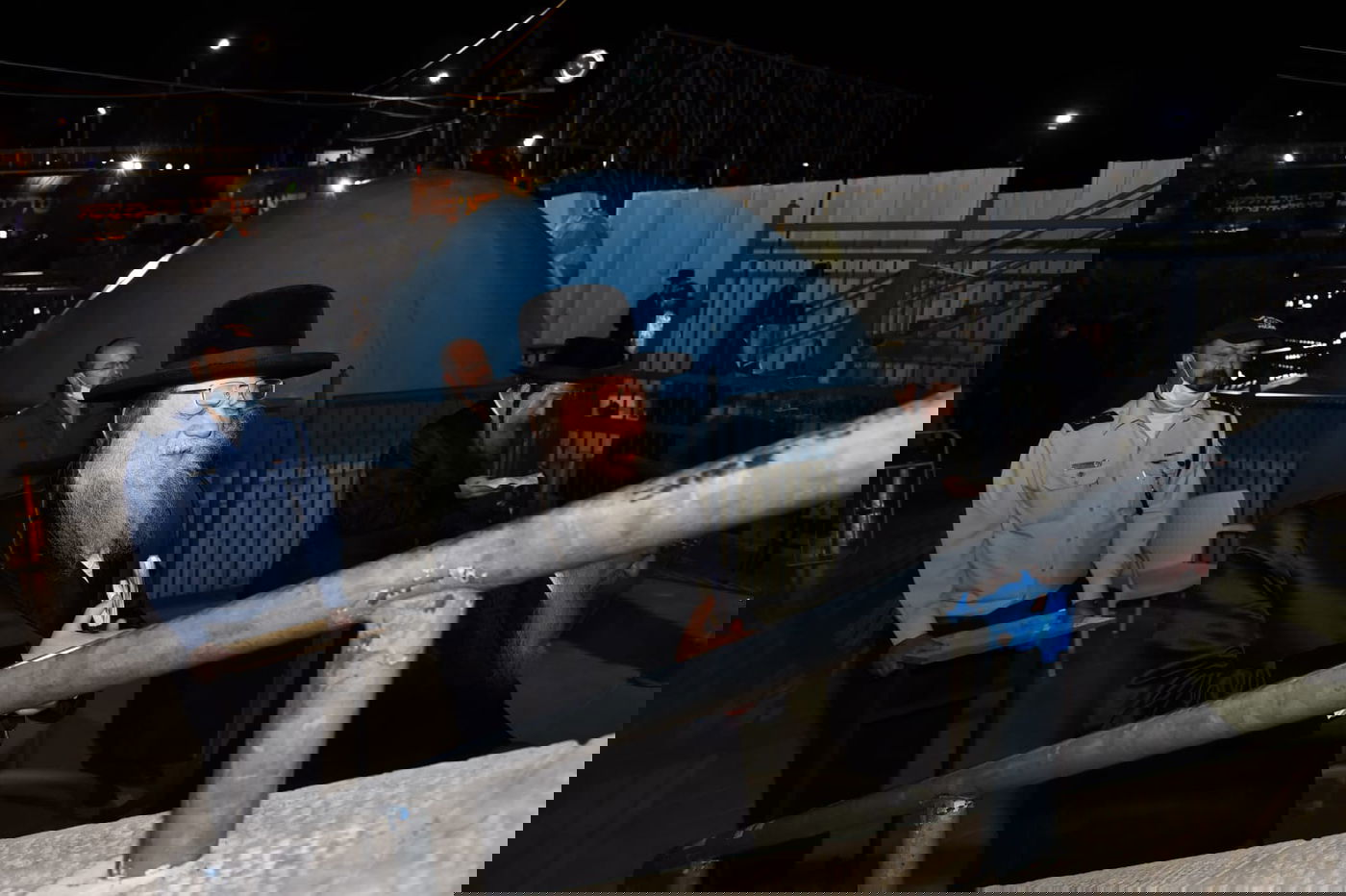 ההדלקה של האדמו"ר מבאיאן במירון • צפו