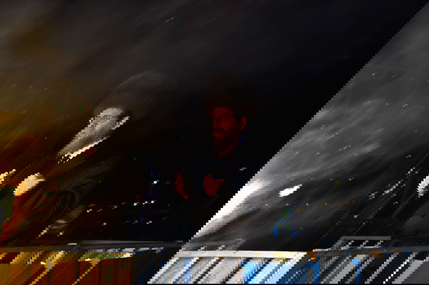 ההדלקה של האדמו"ר מבאיאן במירון • צפו