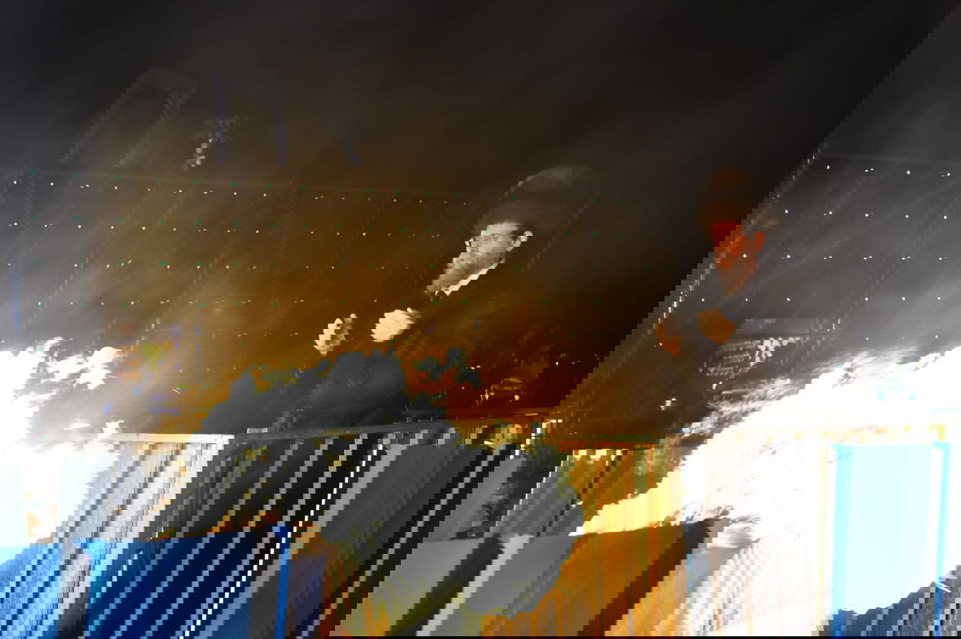 ההדלקה של האדמו"ר מבאיאן במירון • צפו