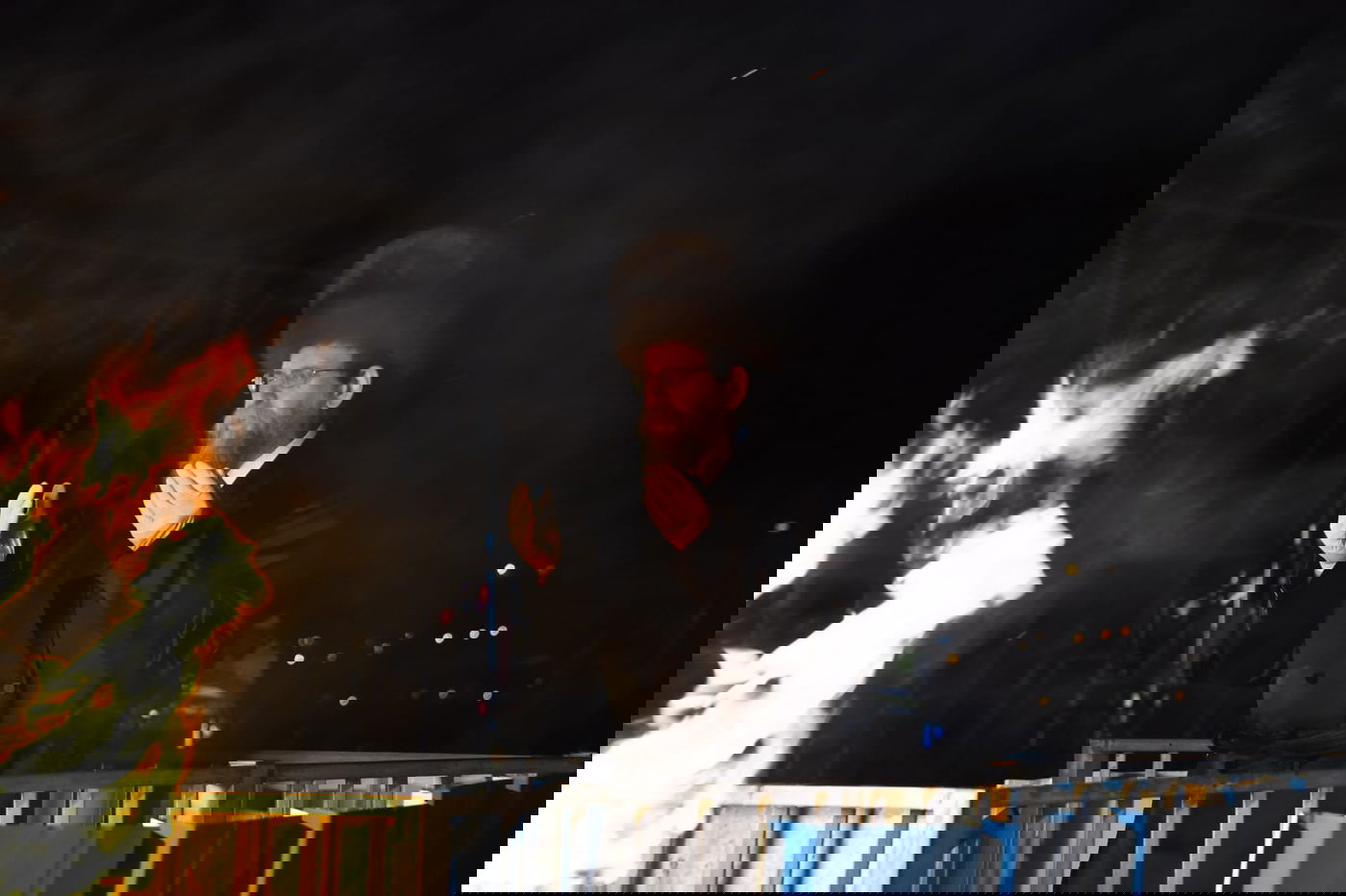 ההדלקה של האדמו"ר מבאיאן במירון • צפו