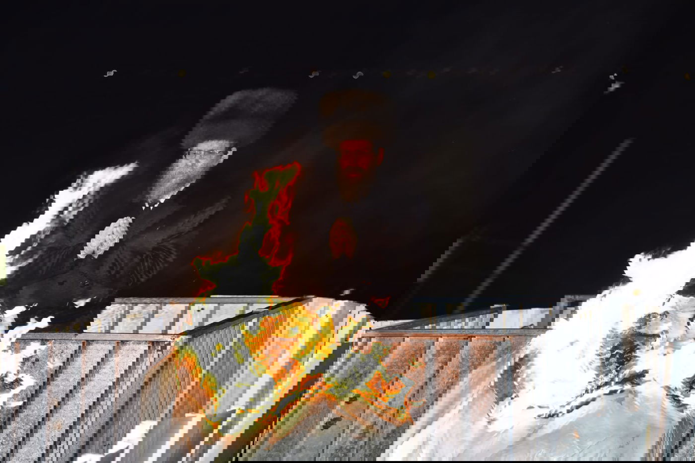 ההדלקה של האדמו"ר מבאיאן במירון • צפו