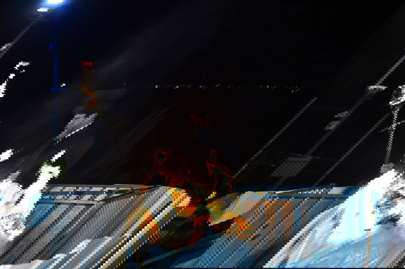 ההדלקה של האדמו"ר מבאיאן במירון • צפו