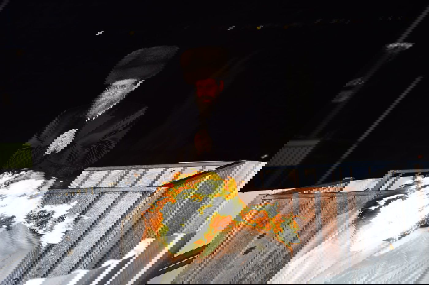 ההדלקה של האדמו"ר מבאיאן במירון • צפו