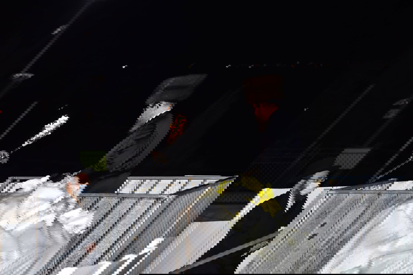 ההדלקה של האדמו"ר מבאיאן במירון • צפו