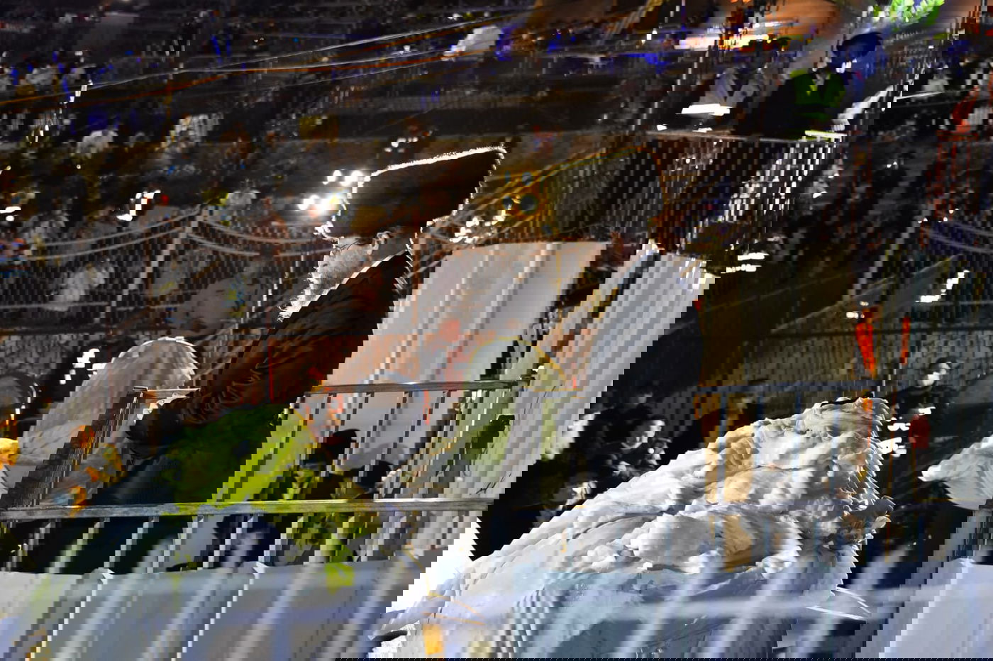 ההדלקה של האדמו"ר מבאיאן במירון • צפו