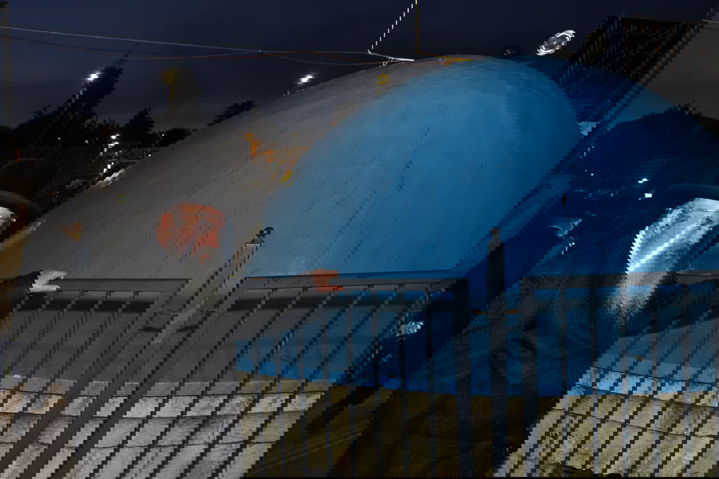 ההדלקה של האדמו"ר מבאיאן במירון • צפו