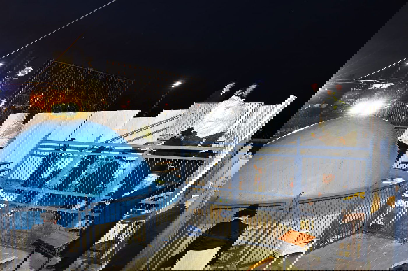 ההדלקה של האדמו"ר מבאיאן במירון • צפו