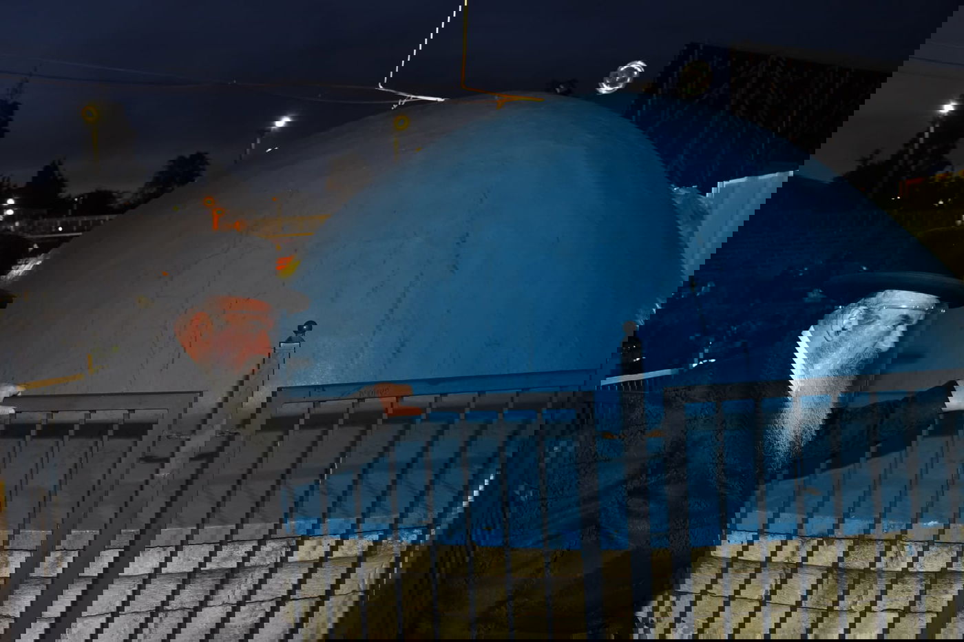 ההדלקה של האדמו"ר מבאיאן במירון • צפו