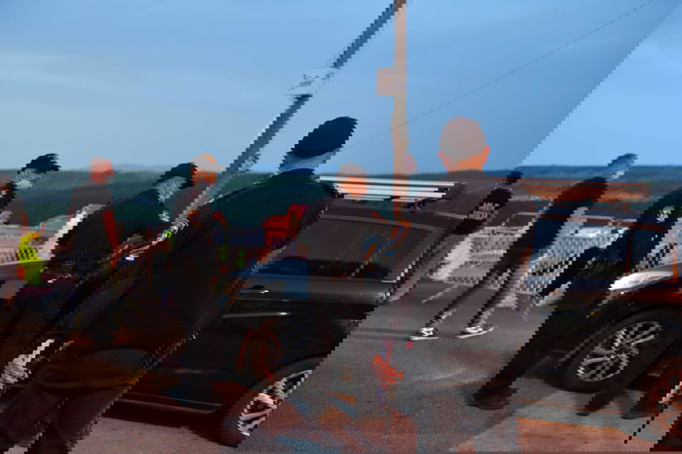 המשטרה פיזרה הדלקות ועצרה  כמה חוגגים