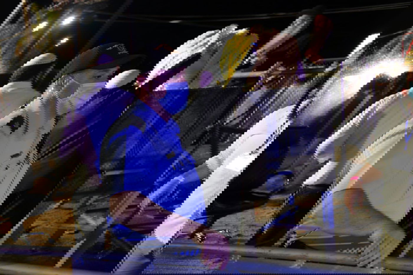 המשטרה פיזרה הדלקות ועצרה  כמה חוגגים