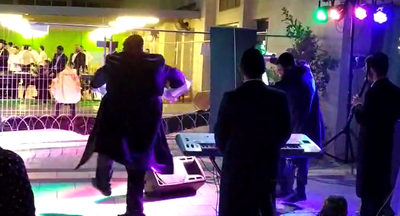 צפו: כך שמחו את הכלה ב'מלונית הקורונה'