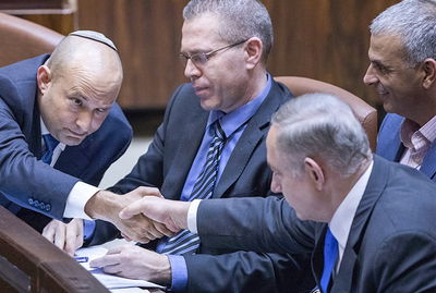 נתניהו ובנט. ארכיון